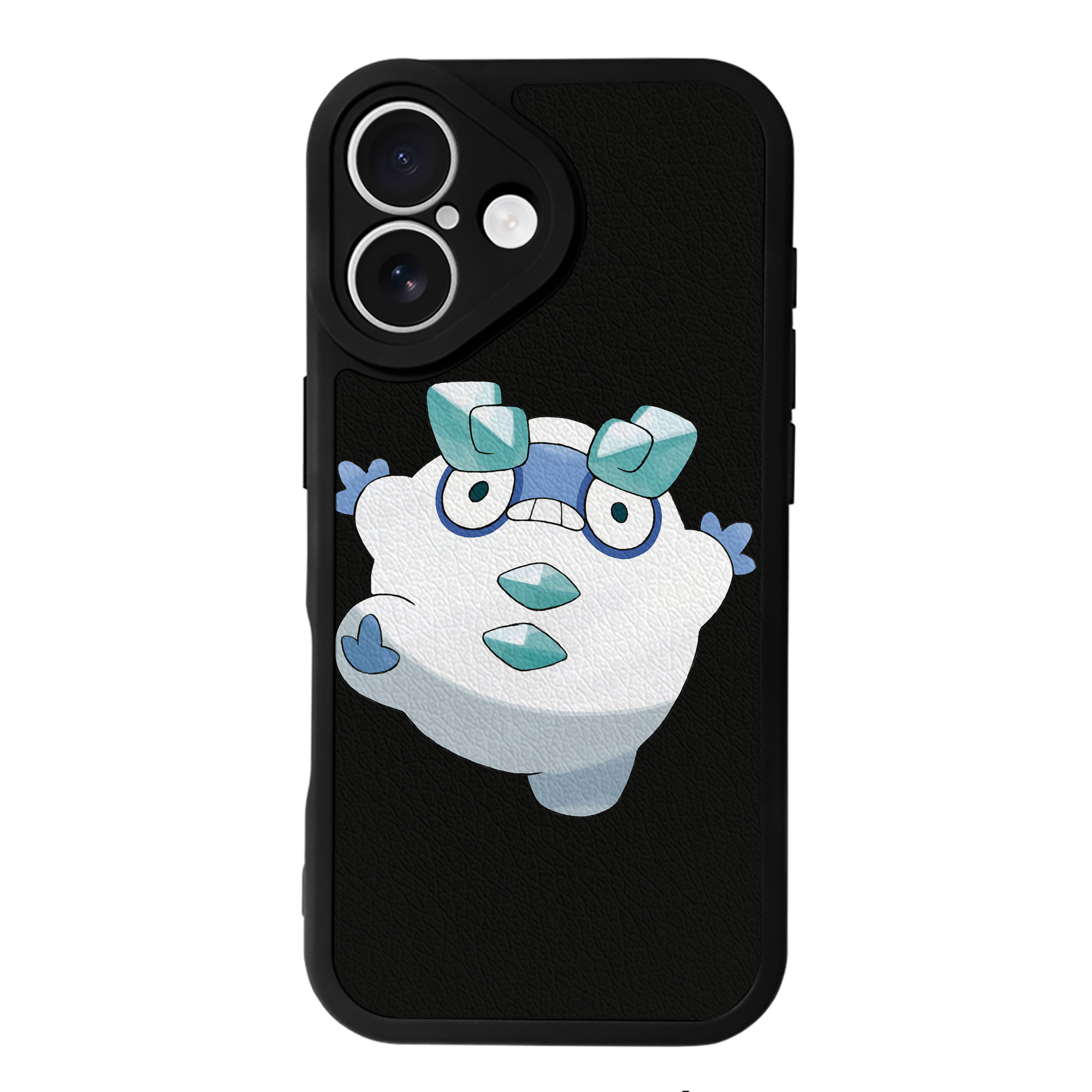 （画像用） ポケットモンスター Pokémon 【iPhone 16シリーズ対応】シリコンスマホケース（レザー調） 材質：シリコン